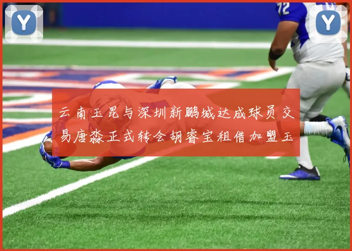 云南玉昆与深圳新鹏城达成球员交易唐淼正式转会胡睿宝租借加盟玉昆